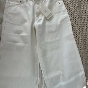Peppermayo White Straight Leg Jeans. Brand new with tags!!